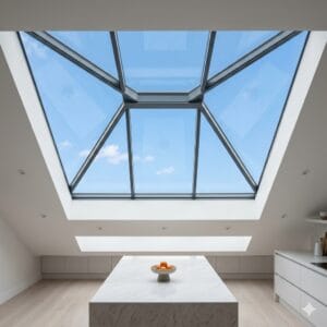 Aurora 3-Pane Roof Lantern